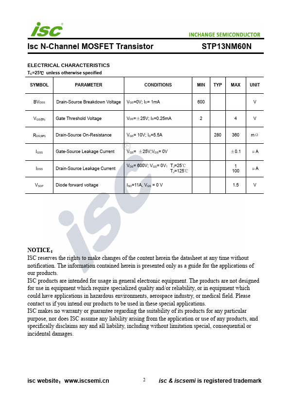 STB13NM60N