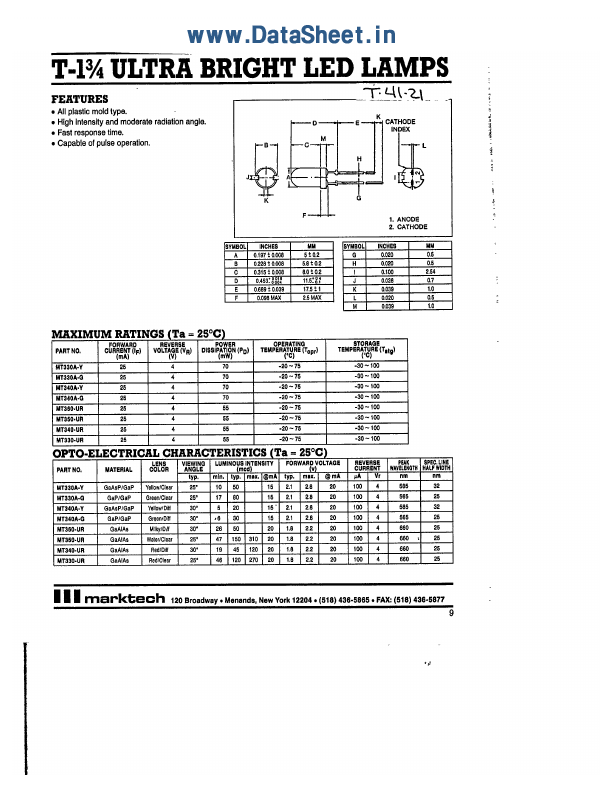 MT340 Marktech Corporate