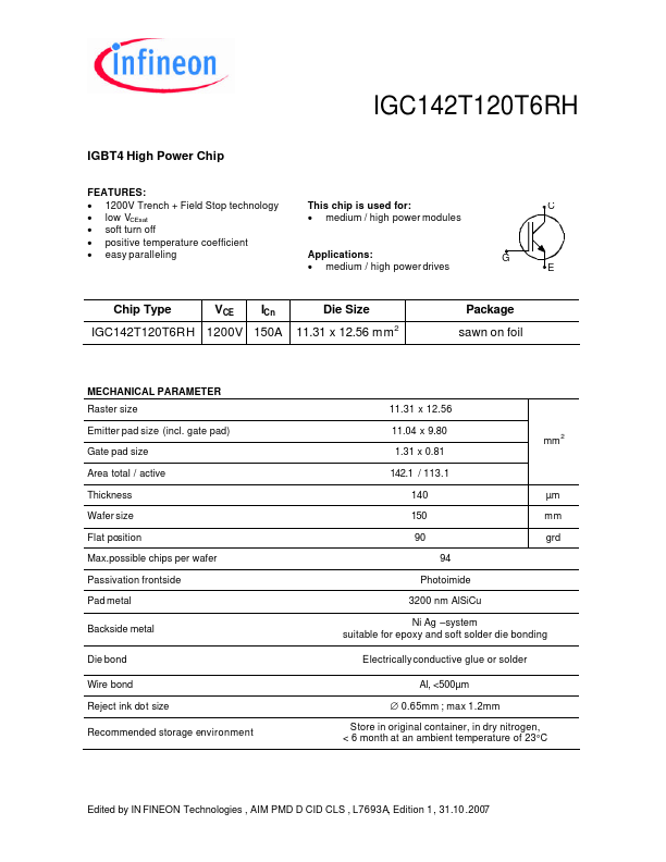 IGC142T120T6RH