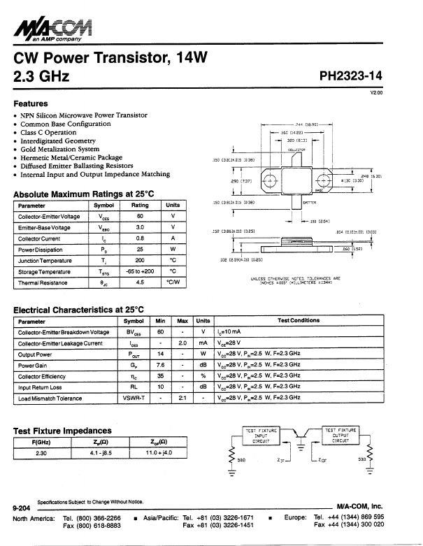 PH2323-14 Tyco Electronics