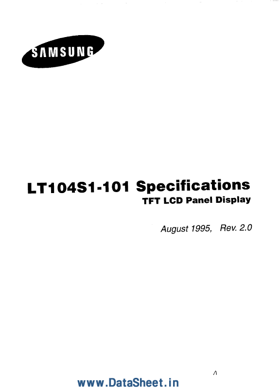 LT104S1-101 Samsung Electronics