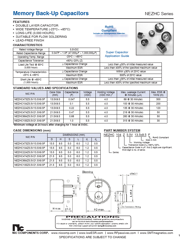 <?=NEZHC104Z5.5V13.5X9.5F?> डेटा पत्रक पीडीएफ