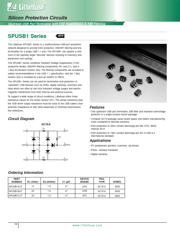 <?=SPUSB1CJT?> डेटा पत्रक पीडीएफ