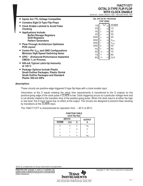 <?=74ACT11377?> डेटा पत्रक पीडीएफ