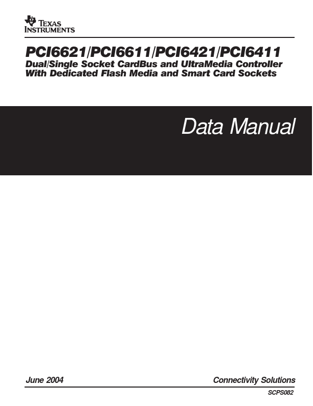 <?=PCI6611?> डेटा पत्रक पीडीएफ