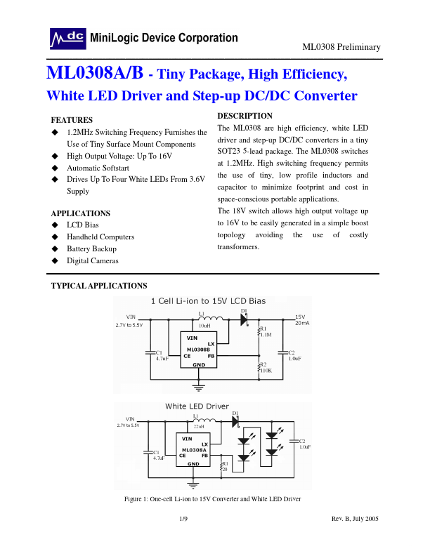 ML0308B Minilogic Device