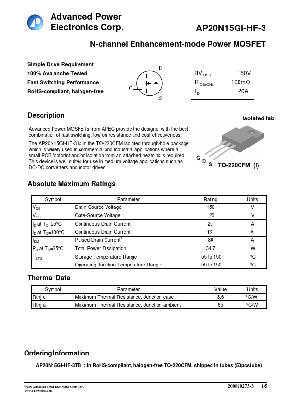 AP20N15GI-HF-3