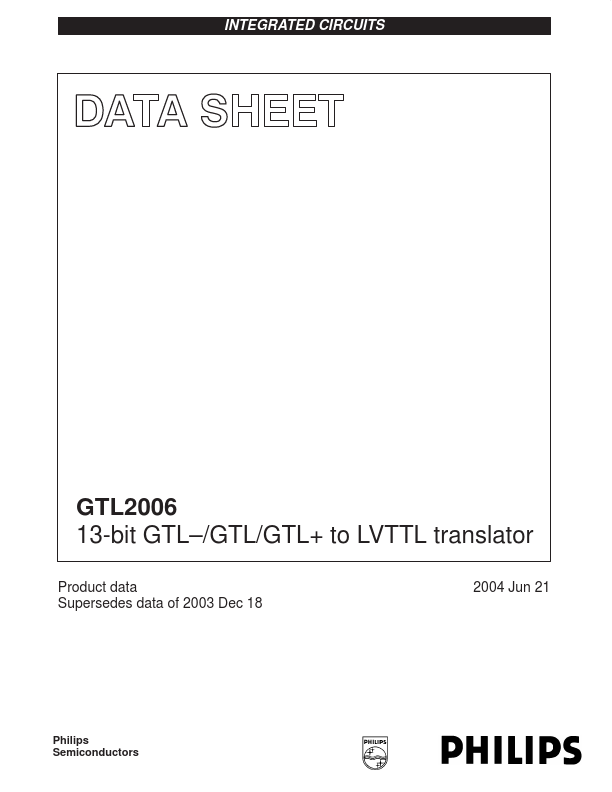 <?=GTL2006?> डेटा पत्रक पीडीएफ