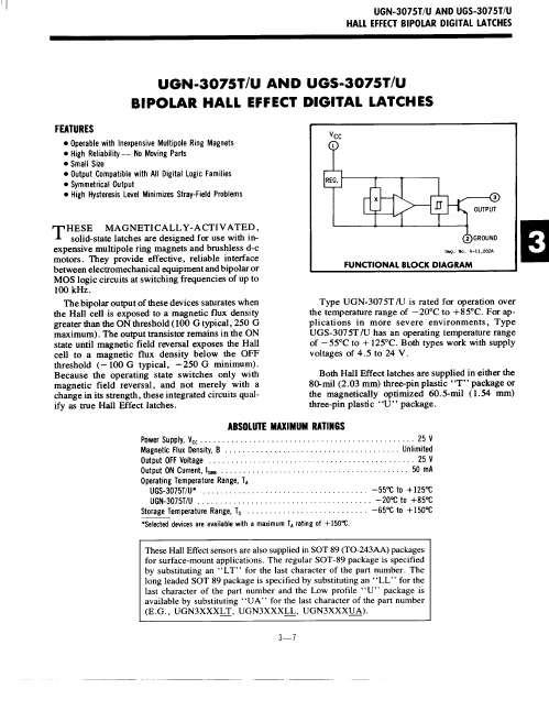 UGN-3075U ETC