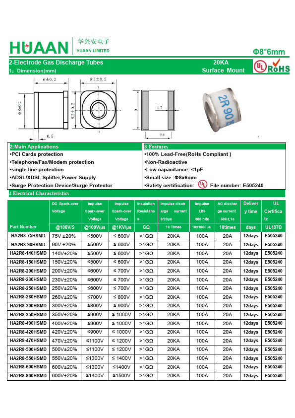 HA2R8-75HSMD