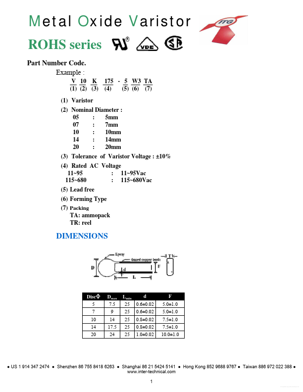 V10K210-5