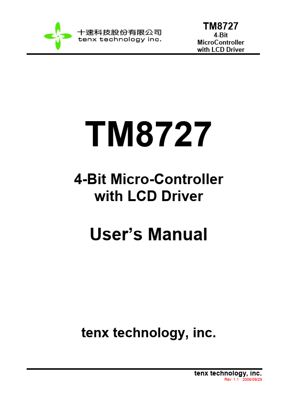 TM8727 Tenx