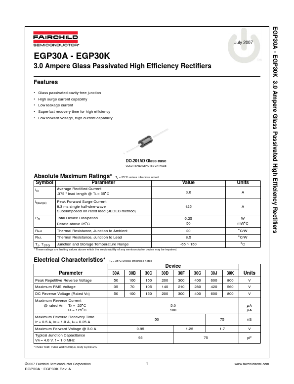 <?=EGP30J?> डेटा पत्रक पीडीएफ