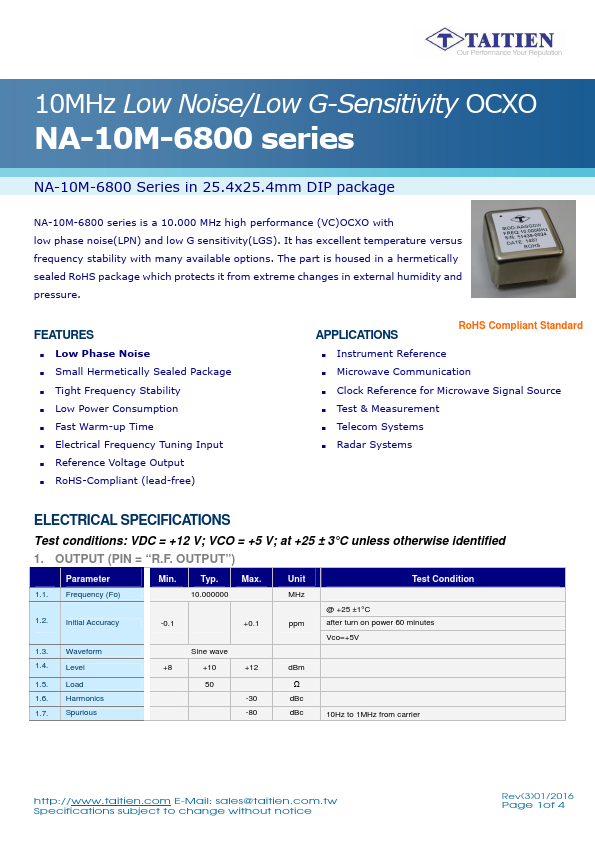 <?=NA-10M-6876?> डेटा पत्रक पीडीएफ