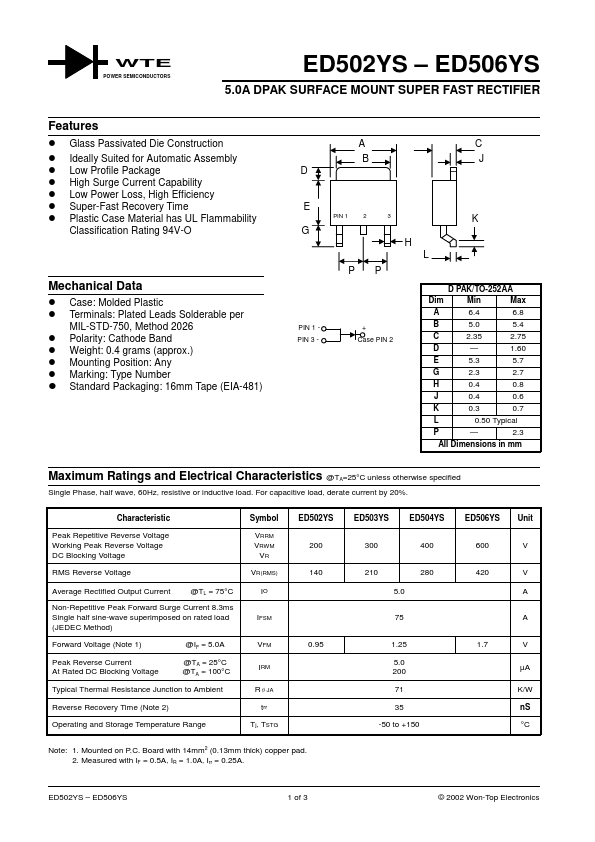 ED502YS-T3