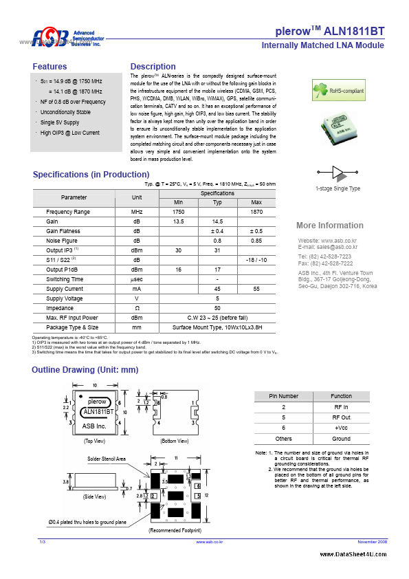 ALN1811BT