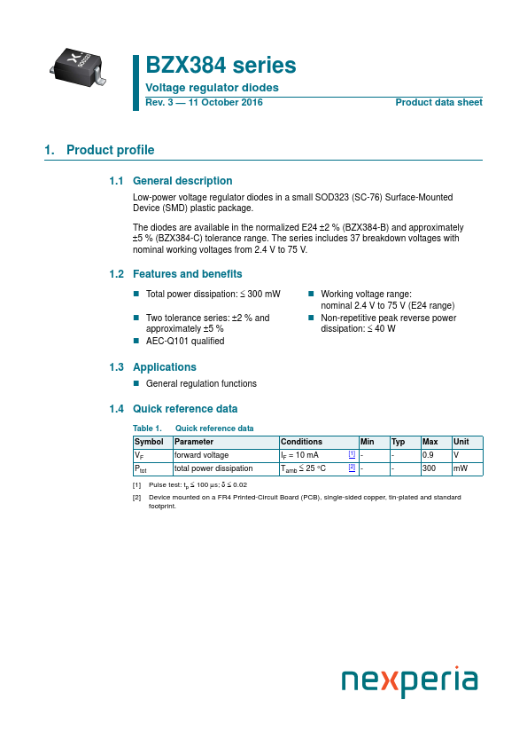 BZX384-C9V1 NXP