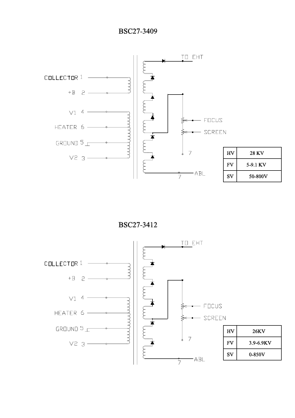 <?=BSC27-3412?> डेटा पत्रक पीडीएफ