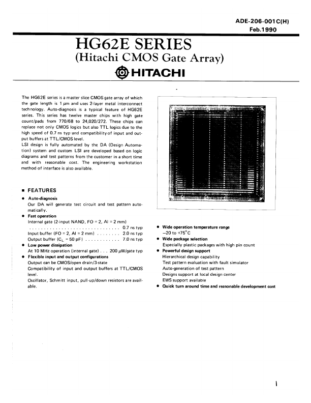 HG62E11 Hitachi Semiconductor