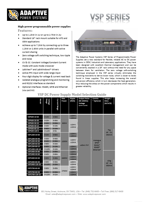 VSP600-10-60