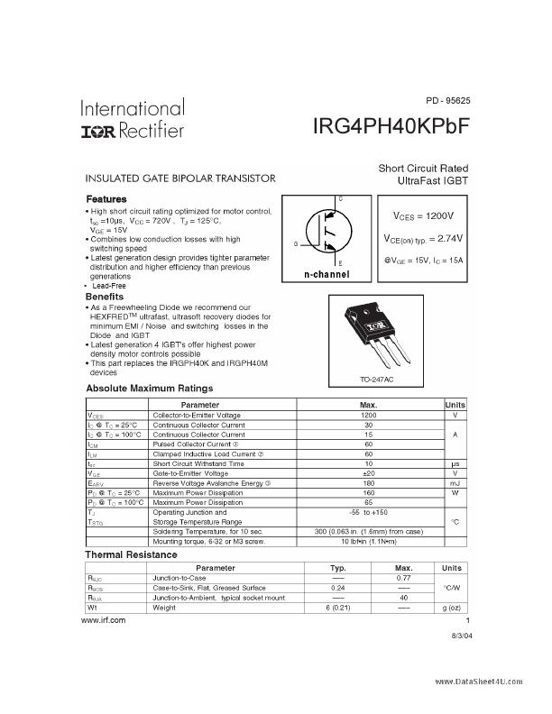 IRG4PH40KPBF