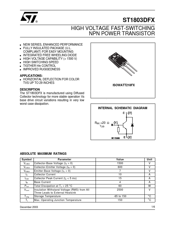 ST1803DFX