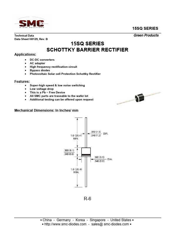 15SQ060 Sangdest Microelectronics