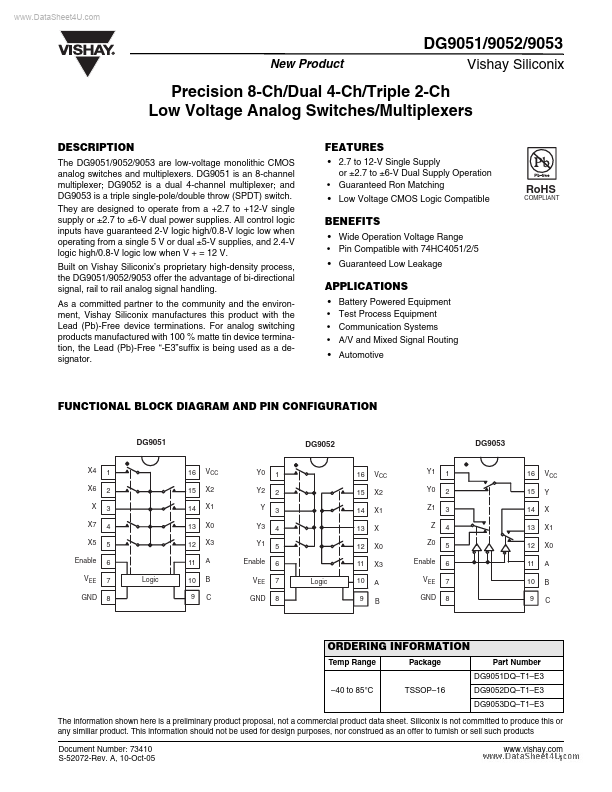 DG9053 Vishay Intertechnology