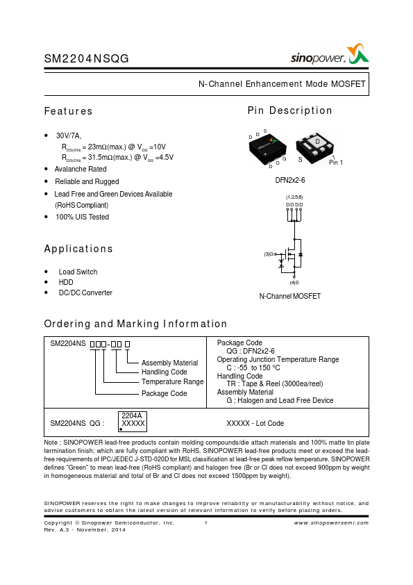 SM2204NSQG