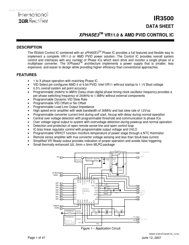 IR3500 International Rectifier