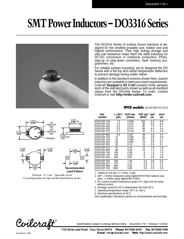 <?=DO3316P-104?> डेटा पत्रक पीडीएफ