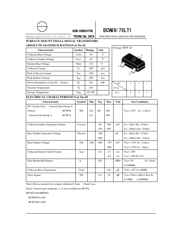 BCW69LT1