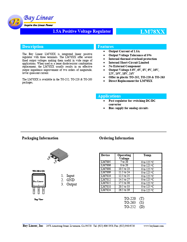 <?=LM7810?> डेटा पत्रक पीडीएफ