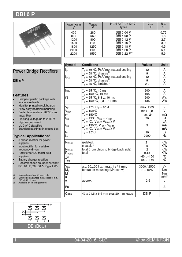 DBI6-18P