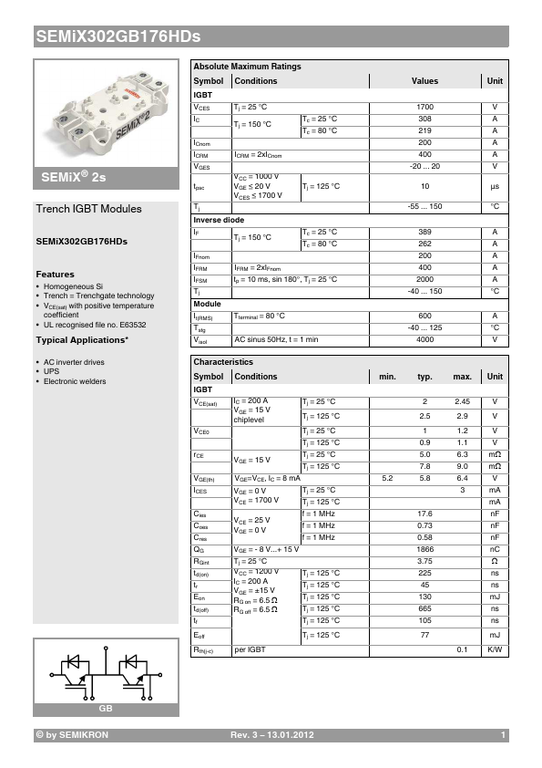 SEMIX302GB176HDS