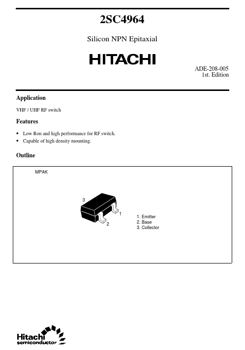 2SC4964 Hitachi Semiconductor