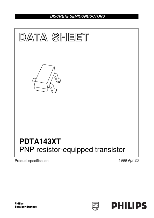 PDTA143XT NXP