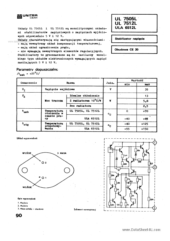 UL7505L Unitra