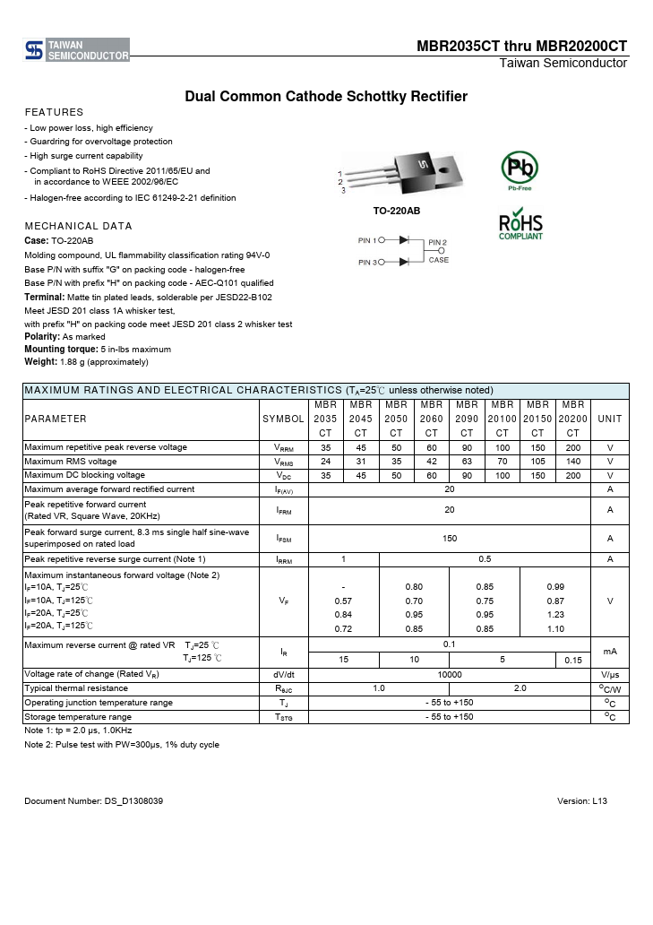 MBR2090CT