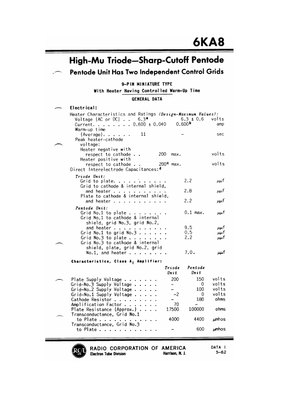6KA8 RCA