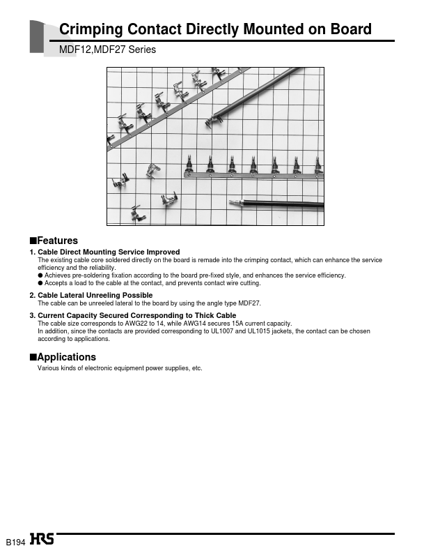 MDF12A-1416PC Hirose Electric