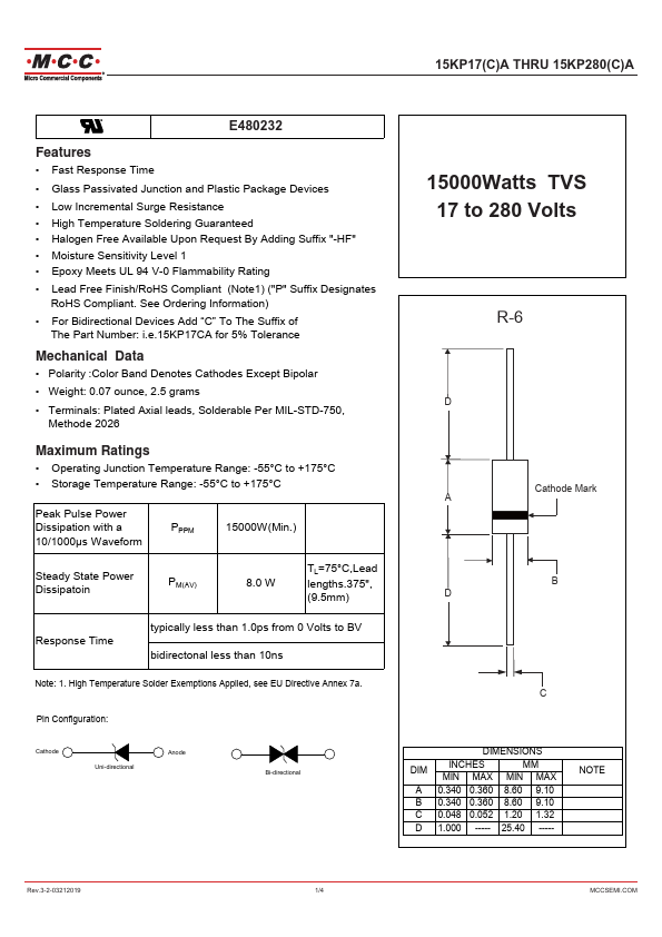 15KP220A MCC