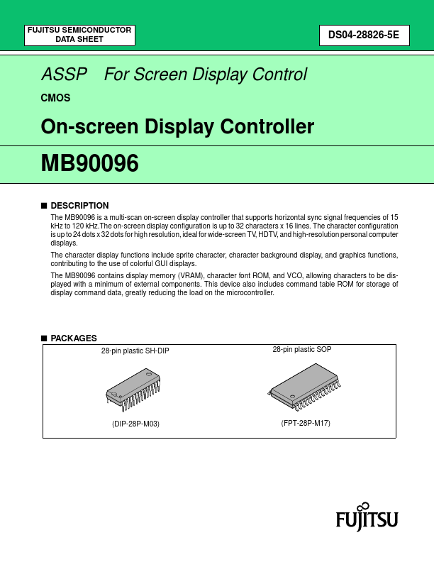 MB90096 Fujitsu Media Devices