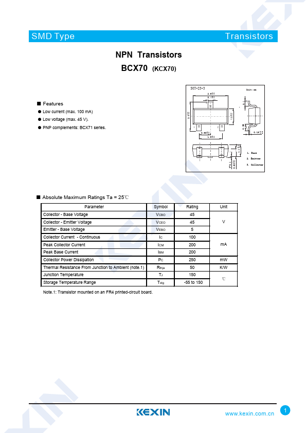 BCX70H