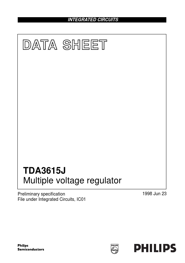 <?=TDA3615J?> डेटा पत्रक पीडीएफ