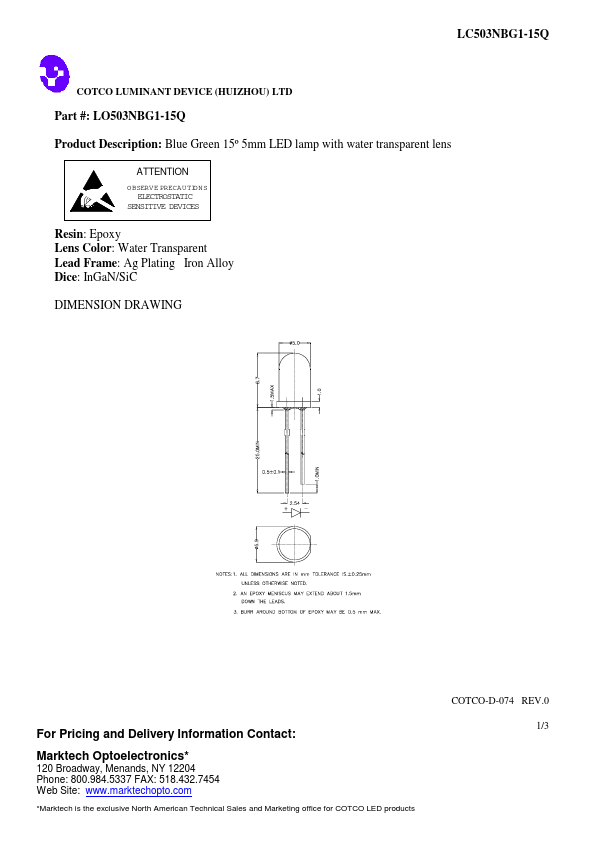 <?=LC503NBG1-15Q?> डेटा पत्रक पीडीएफ