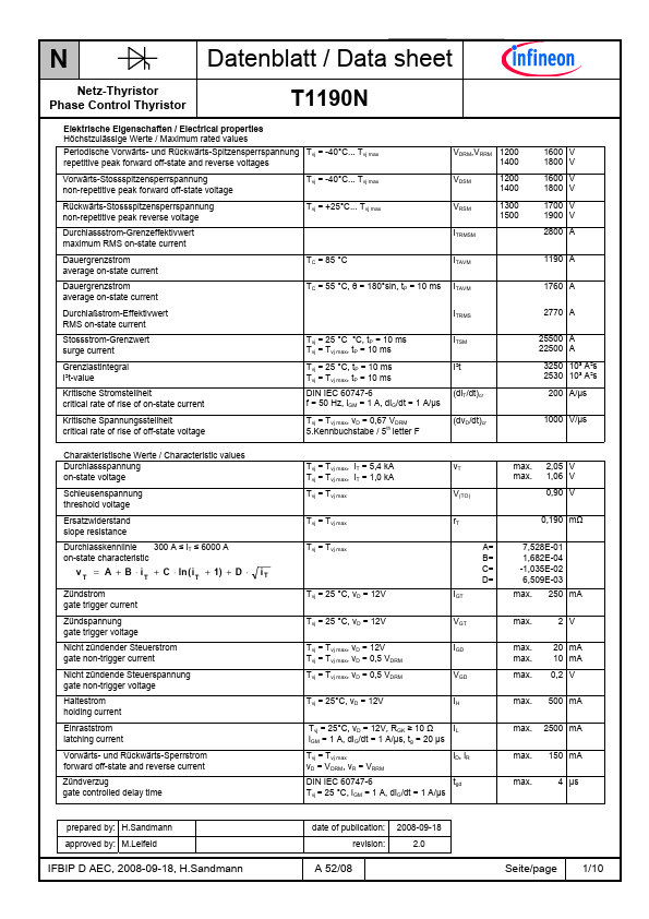 T1190N Infineon