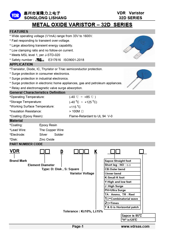 VDR-32D560K