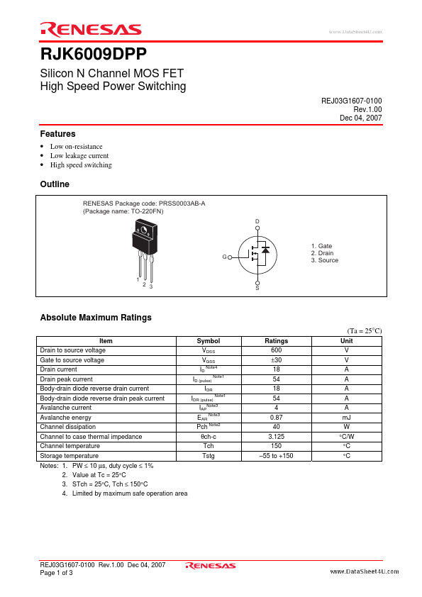 RJK6009DPP