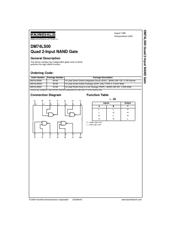 7400 Fairchild Semiconductor